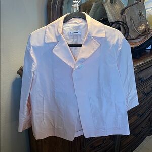 Jil Sander Women's Light Pink Blazer